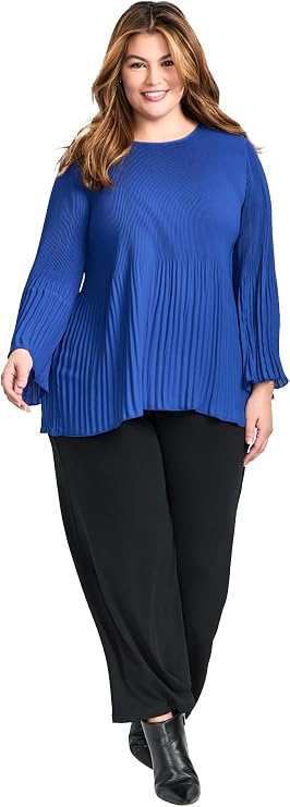 Avenue Jay Pleat Blouse