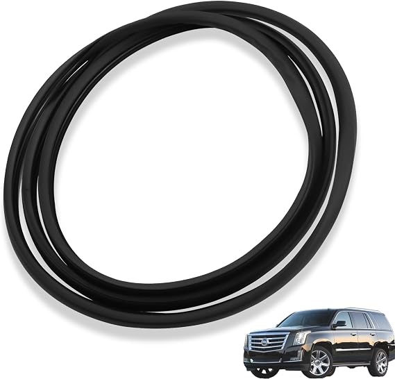 22815954 Sunroof Glass Weatherstrip Seal for Cadillac Escalade for Chevy Avalanche Silverado Suburban 1500 2500 3500 HD Tahoe for GMC Sierra 1500 2500 3500 HD Yukon, Car Roof Trim Molding Seal