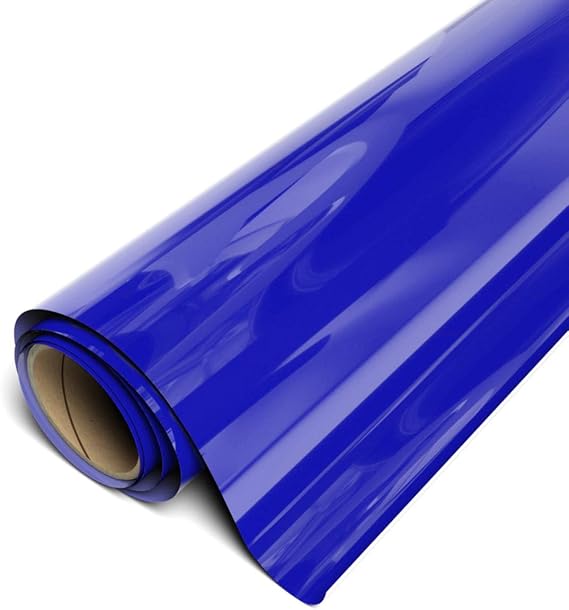 Siser EasyWeed Heat Transfer Vinyl 11.8" x 5ft Roll (Royal Blue) - Compatible with Siser, Cricut, Silhouette and Other Craft/Professional Cutters - CPSIA Certified