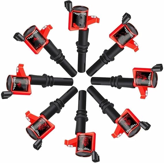 Ignition Coil Pack 8 Pcs DG511 Ignition Coils For For Expedition For F150 For F250 For Mustang 5.4L V8 2004 2005 2006 2007 2008 Car Ignition Coil