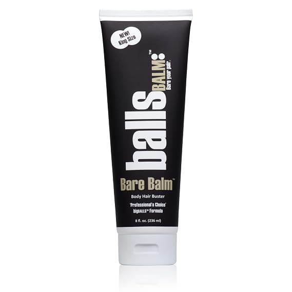 Bare Balm - Body Hair Management Cream (Professional's Choice || Big Balls Formula)