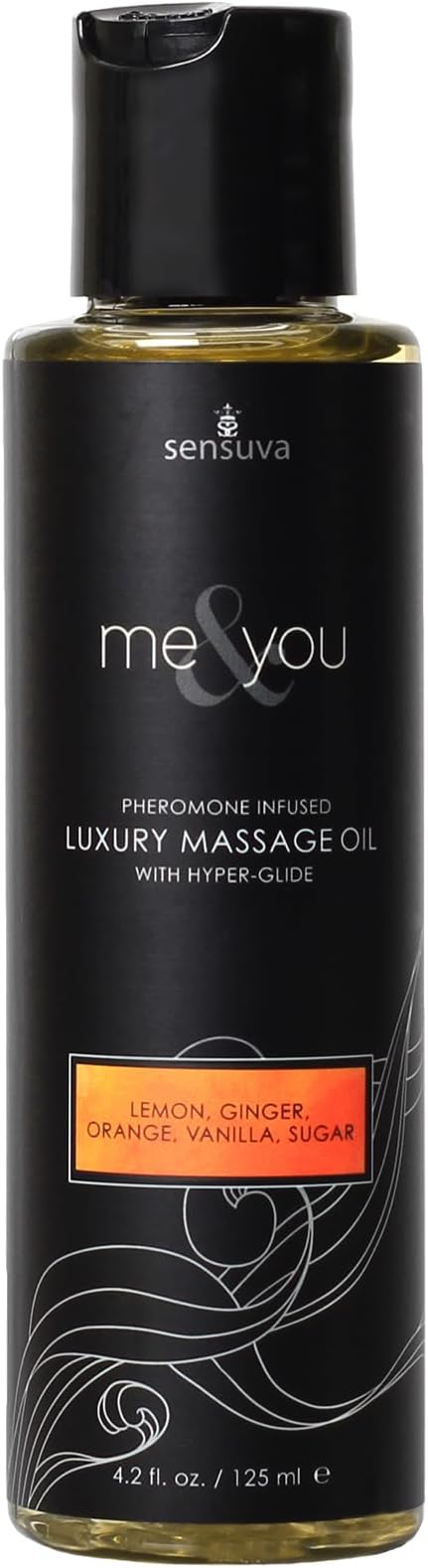 Me & You Massage Oil | Paradise Lemon, Ginger, Orange, Vanilla, Sugar | 4.2 fl.oz.