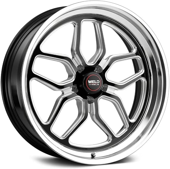 Weld - S152 17X10 Laguna Drag 5X114.3 ET25 BS6.50 Gloss Black MIL Dia 78.1 (S15270067P25)