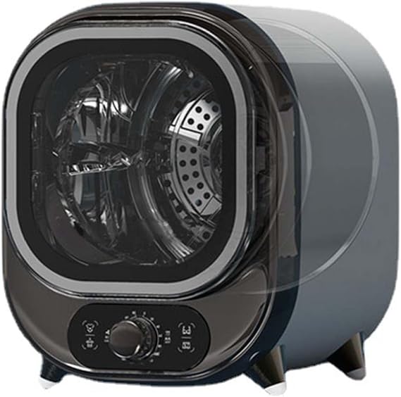 ElegantBlue Small Portable Vented Tumble Dryer, 5kg, Compact, Perfect for Counter Top or Wall Mounted Use with Dual Temperature Control Probe