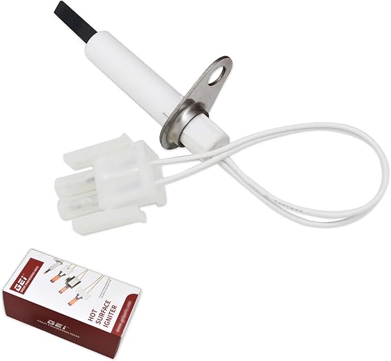 0130F00008S Furnace Ignitors Replacement for Goodman Hot Surface Igniters Heater Igniters Parts Replace 0130f00008 0130f00008s1 789-707A1 SSN084KS