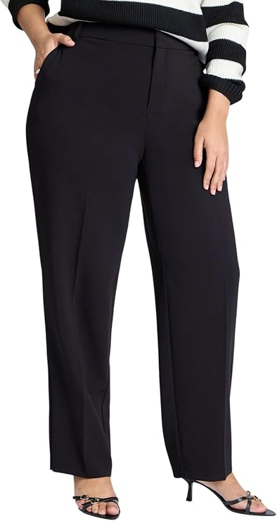 ELOQUII The 365 Straight Leg Pant