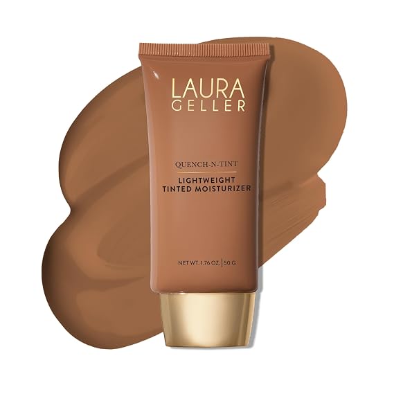LAURA GELLER Quench-n-Tint Tinted Moisturizer, Hydrating - Deep