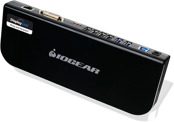 IOGEAR USB 3.0 Universal USB-A Docking Station GUD300