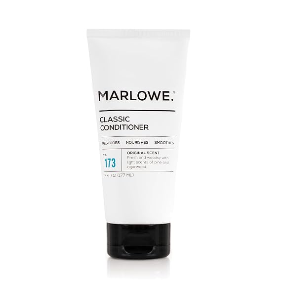 MARLOWE. Classic Men's Conditioner, Moisturizing, Sage + Fir, 6 oz | Conditioner that hydrates and softens hair with a lightweight feel. Original Sage + Fir scent.