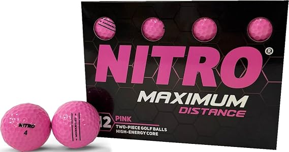 Nitro Maximum Distance Golf Ball (12-Pack)