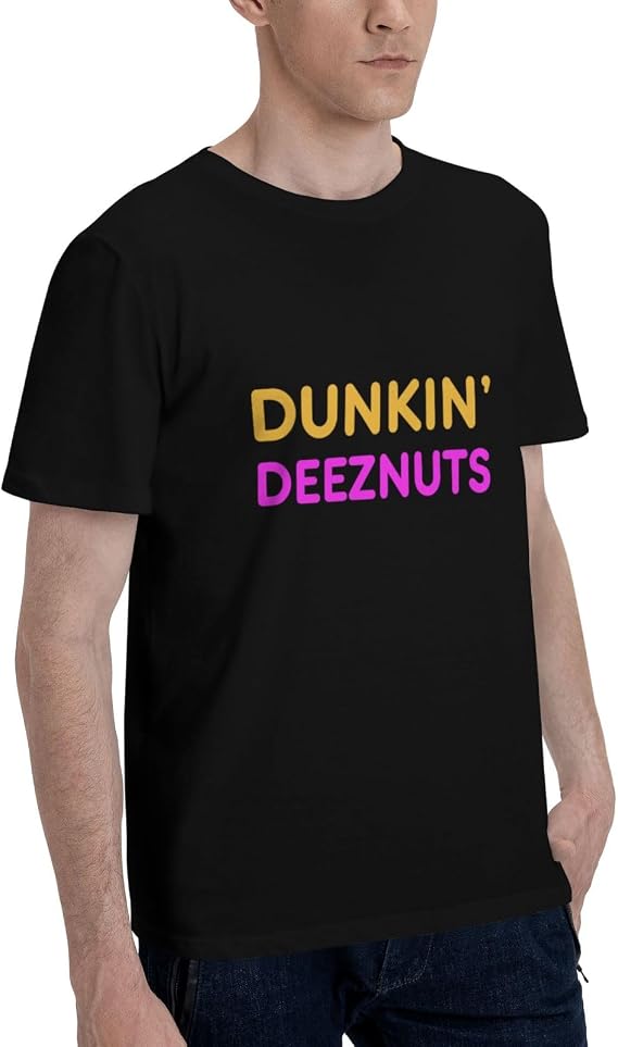 Dunkin Deez Nuts T-Shirt Black