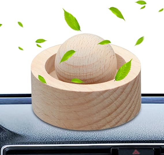 Wood Oil Diffuser Air Purification Desktop Decor