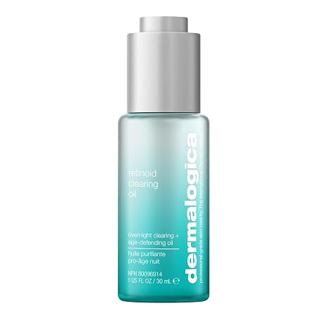Dermalogica Retinol Clearing Oil, Face Serum with Salicylic Acid, 1 fl oz