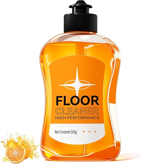 Floor Cleaner Liquid for Mopping, Household Hardwood Floor Cleaner, Floor Solution for Mopping Wood Tile Laminate, Marble, Natural Stones, Porcelain Shower Bathroom, Liquid-17.6 Fl Oz1 Bottle