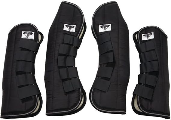 Saxon Travel Boots, Black, Cob