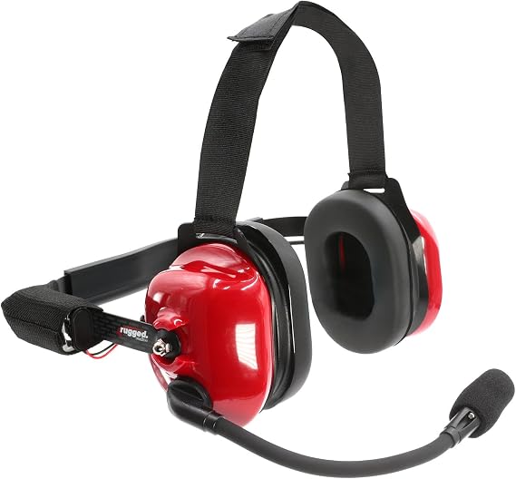 Rugged Radios H80 Linkable Behind-the-Head Track Talk Headset