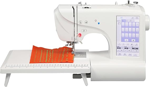 Sewing and Embroidery Machine,Automatic Embroidery Machine,132 Built-in Stitches,30 Pattern Borders,Computerized,Large 7" LCD Touchscreen Display,USB Port