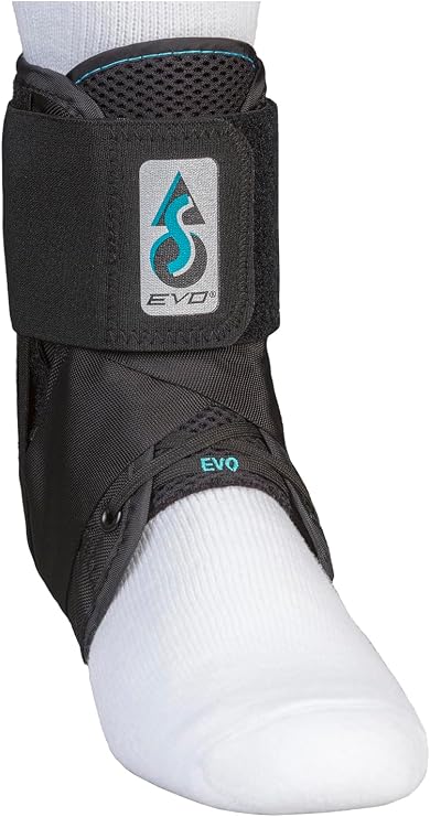 ASO EVO Ankle Stabilizer Brace (XLarge - Black)