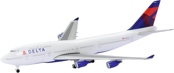 Schuco Aviation B747-400 Delta 1/600 Scale 403551671