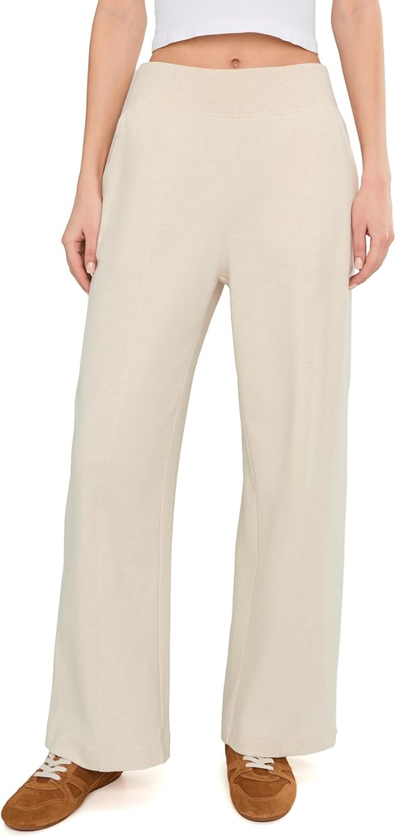 Pact Airplane Pintuck Wide Leg Pants