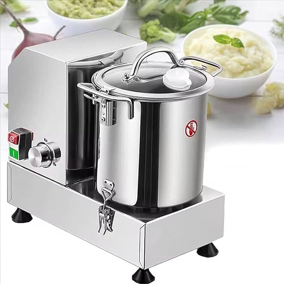 Automatic Food Processor, Procesador Alimentos Industrial, Multifunctional Processor and Meat Grinder for Kitchen, 6l, Adjustable Speed,Perfect for Chopping Grains and Nuts HR9
