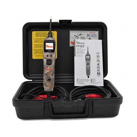 Power Probe 3EZ Circuit Tester with Case & Accessories (PP3EZCAMOAS)