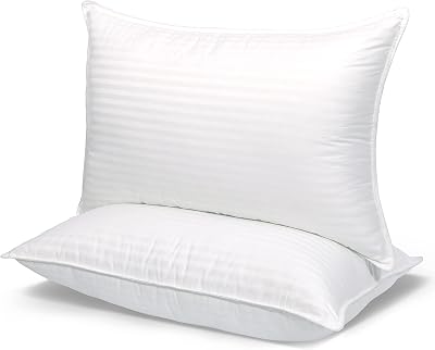 COZSINOOR GP-002 Bed-Pillows, Queen Pack of 2, White 2 Count
