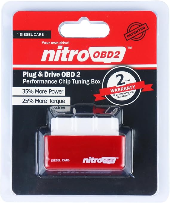 OBD2 Scanner - Plug & Drive Car Code Reader, Fuel Optimization Diagnostic Tool for Cars & Trucks (1996+ Models)