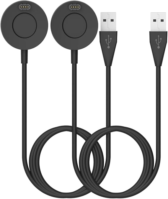 Charger Compatible for Garmin Fenix 5/5S/5X, Fenix 6/6S/6X, Fenix 7/7S/7X, Fenix 8 Charger Charging Stand, Charging Dock Station Cradle Holder with 1m USB Cable for Vivoactive 3/4/5/6 Smartwatch