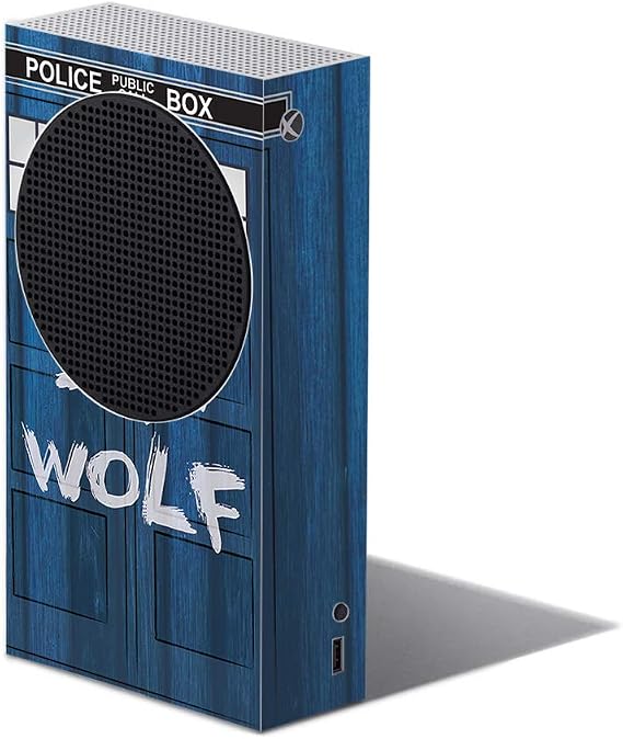MIGHTY SKINS Skin Compatible with Xbox Series S - Time Lord Box | Protective, Durable, and Unique Vinyl Decal wrap Cover | Easy to Apply and Change Styles | Made in The USA (MIXBSERS-Time Lord Box)