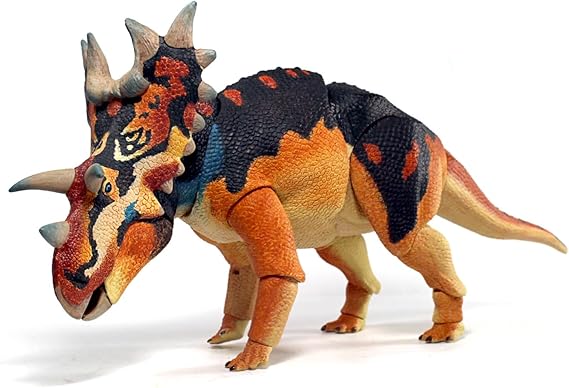 Creative Beast Studio Mezoic Beast Seratopsia Series Spikellipse 1:18 Scale Action Figure, Multicolor