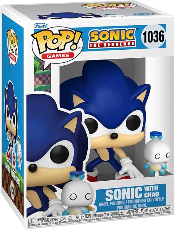 Funko Pop! &Buddy: Sonic - Kahraman Chao ile Sonic