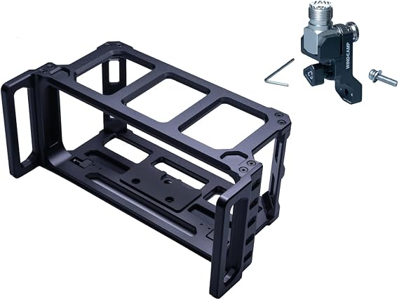 1 Set WINDCAMP ARK-705 Shield+RC-2 Quick Release | Support for IC-705 Carry Cage for IC-705