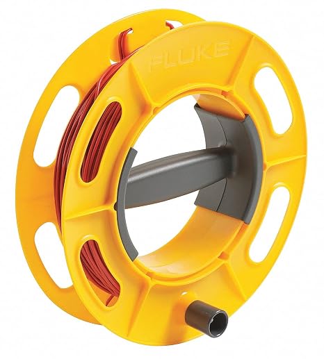 Fluke 1623-2/1625-2 Red Ground/earth Cable Reel 50M Wire