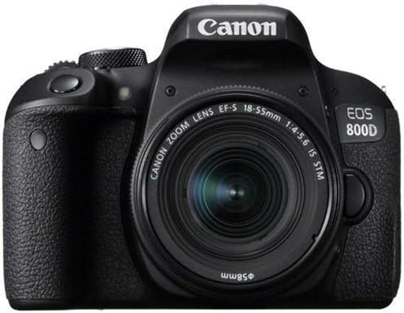 Canon EOS 800D Digital SLR with 18-55 is STM Lens Black International Model