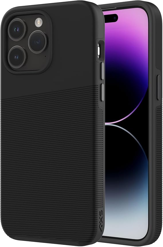 Mellow PROTech Plus Case Compatible with Apple iPhone 15 Pro - Black