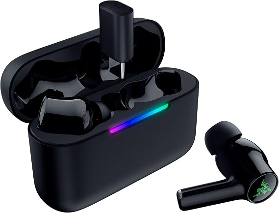 Razer Hammerhead V3 Wireless Multi-Platform ANC Gaming Earbuds, Black