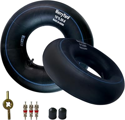 2-Pack of 16x6.50-8 16x650-8 16x7.50-8 16x750-8 BUTYL Rubber Inner Tubes,TR13 Straight Valve Stem,High Air Tightness,for Lawn Mower, Golf Cart,Tractor,Farm Tractor,Wheelbarrow,ATV and More