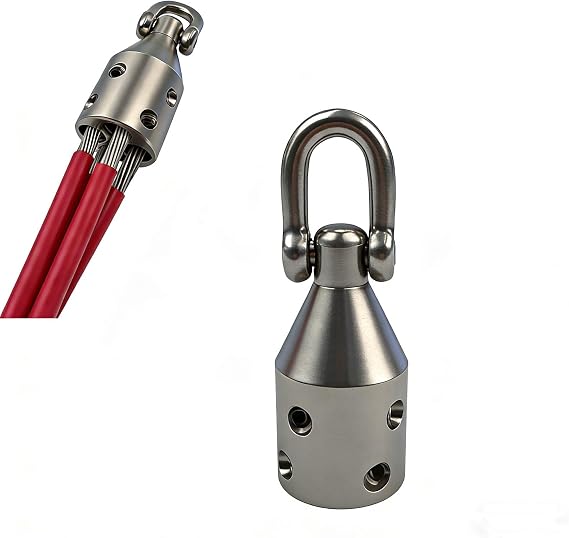Wire Puller, Wire Pulling Tools, Cable Puller, Wire Pulling Attachment, Electrical Cable Pulling Tool, Wire Pulling Head for Electricians