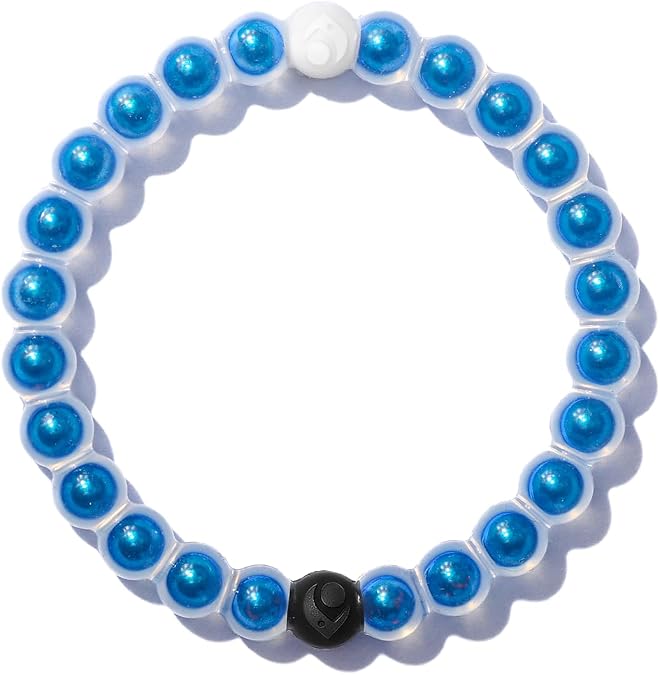 Lokai Statement Beaded Silicone Bracelet for Women & Men, Jewelry | Stylish Statement Slide-On Comfort Fit Silicone Beaded Bracelets for Men & Women, Fashion Jewelry