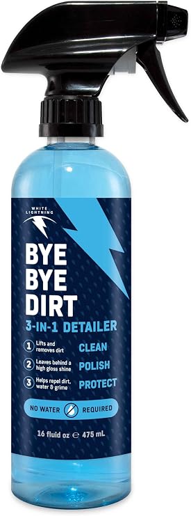 Bye Bye Dirt Quick Detailer Bike Cleaner 3-in-1 Spray 16 oz