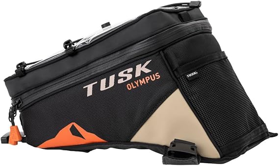 TUSK Olympus Tank Bag Large Black/Tan