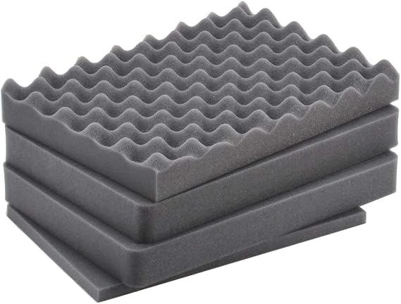 4 piece pluck replacement foam set for the Apache 4800 case.