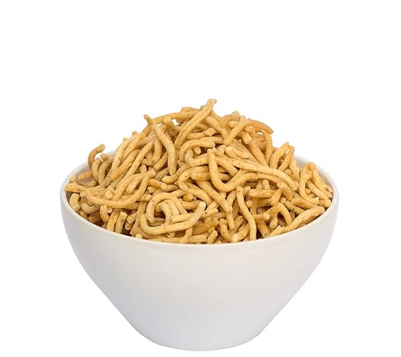 Authentic Bikaner Wali Ratlami Namken Chatpata Sev Bhujia/Laung Sev Namkeen/Ratlami Sev/Ratlami Bhujia Sev/Lavng Sev Bhujiya Namkeen/Ratlami Namkeen/Made In Groundnut Oil-150g*2Pack