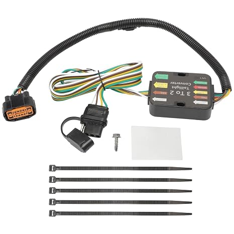 56420 4 Way Trailer Wiring Harness Santa Fe 19-23 Santa Cruz &Tucson 22-24
