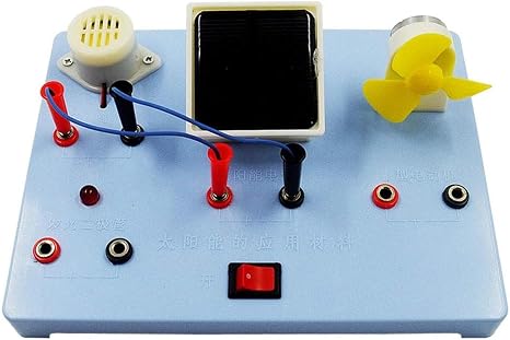 Solar Cell Demonstration Kit with PV Materials Renewable Energy Teaching Tool for Power Experiments