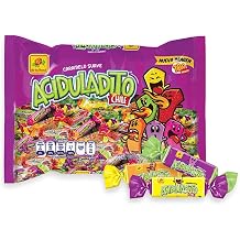 De La Rosa Aciduladito con Chile, Sweet &amp;amp;amp; Sour Chewy Candy with Chili 100 pieces