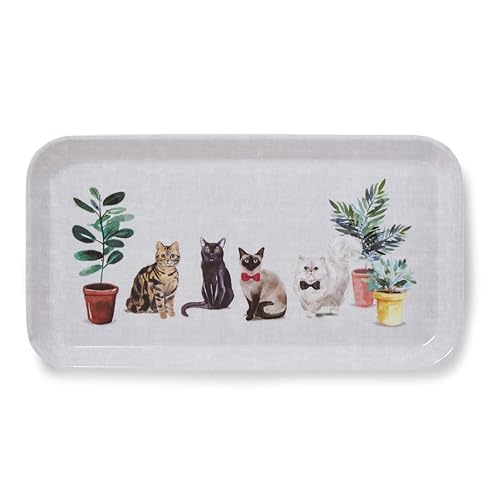 Curious Cats Small Tray