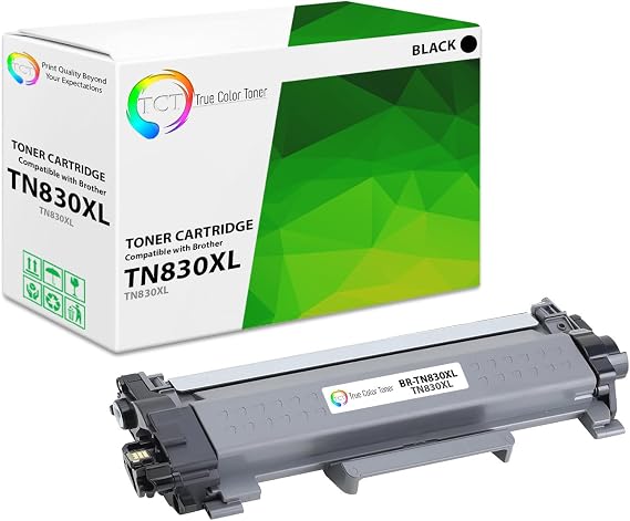 TCT TN830XL Compatible Black Toner Cartridge for Brother TN830XL TN-830XL