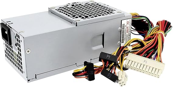 Upgrade D250AD-00 H250ad-00 250W Power Supply F250AD-00 PSU Fit for Dell Optiplex 390 3010 99 790 DT 530s 537s 540s 545s 546s 560s 570s 580s Vostro 200s 220s 230s 400s Studio 540s Slim DT L250NS-00